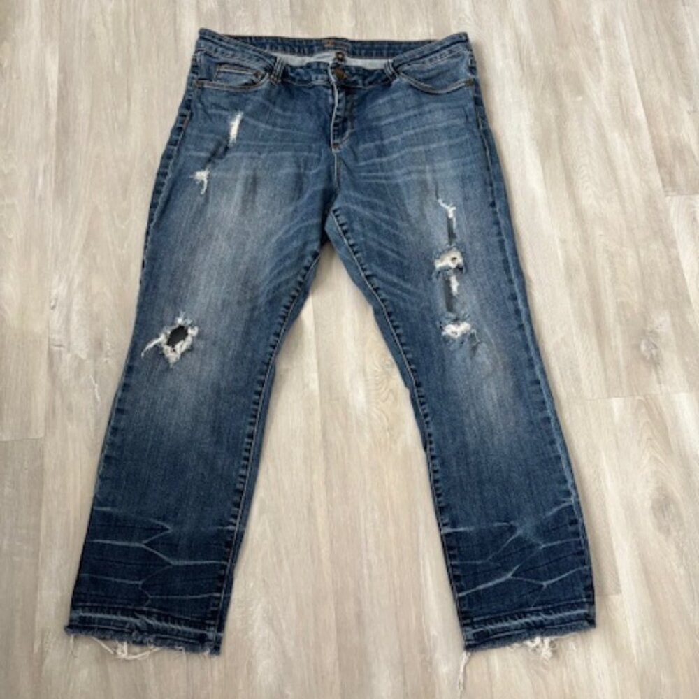KUT From the Kloth Distressed Jeans Ankle Length
